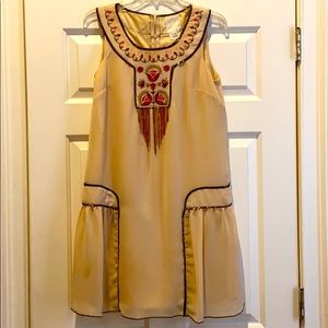 Anna Sui beaded dress. Size 4. Fits 6/8.